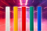 DM7201 Пленка световозвращающая для дорожных знаков (стеклошариковая), белая, 1.24 x 45.7 м.